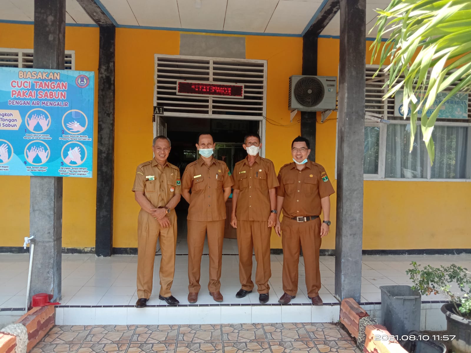 Kunjungan Kabid Pembinaan SMK Dinas Pendidikan Sumatera Barat Drs.Raymon,M.Pd Ke SMK N 4 Pariaman