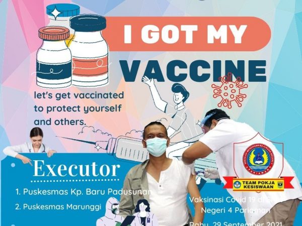 Kunjungan Komisi I DPRD Kota Pariaman Ke SMK N 4 Pariaman dalam Rangka Vaksinasi Siswa SMK