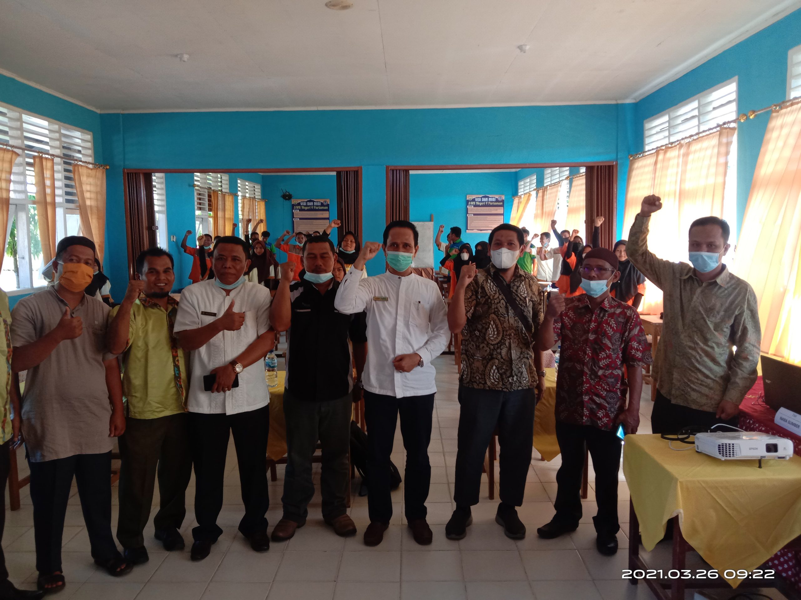 Pembekalan dan Fasilitasi Uji Sertifikasi Tenaga Kerja Konstruksi Vokasional SMK  kerjasama Balai Jasa Konstruksi Wilayah I Banda Aceh dengan SMK N 4 Pariaman-SMK N 1 Sungai Limau